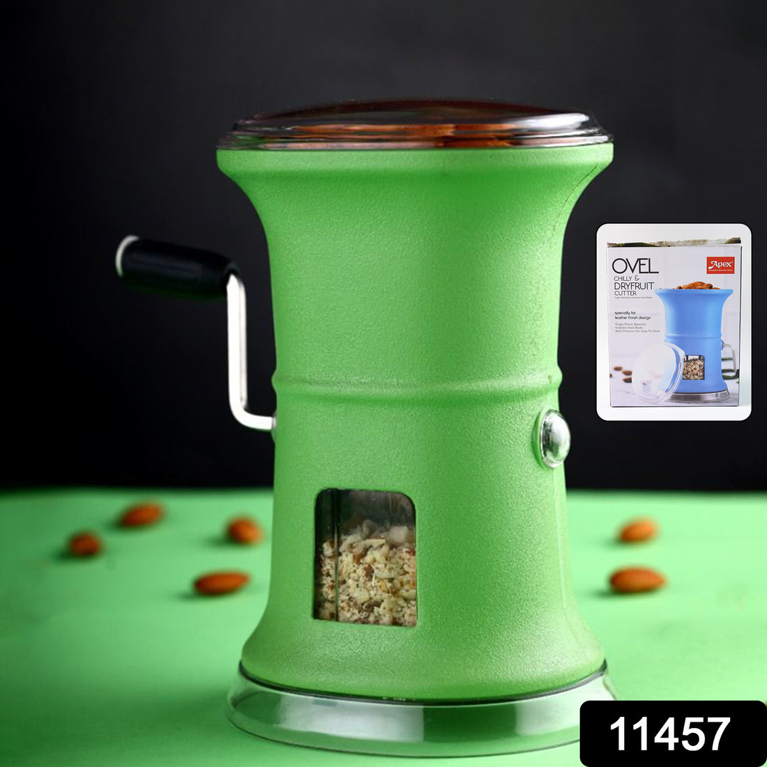 Apex Ovel Manual Chilly  Dry Fruit Cutter Grinder - Shop Gharse