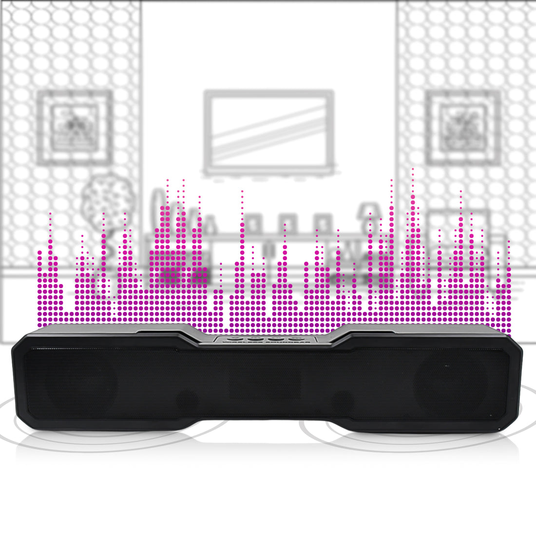 3d Sound Wireless Bluetooth Speaker (1 Pc) - Shop Gharse