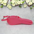 Plastic 2 In 1 Vegetable  Fruit Multi Cutter 5 Blade Vegetable Cutter With Peeler (1 Pc  Multicolor) - Shop Gharse