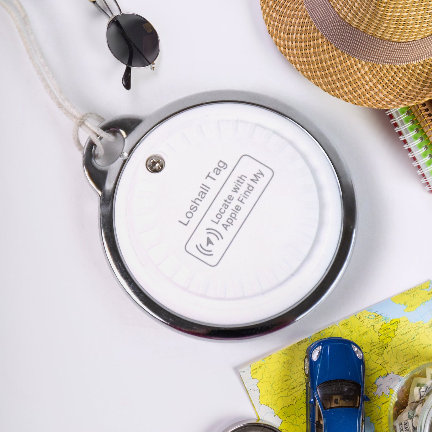 Finder Compatible With Find My App Global Tracking Gps Tracker With Sound Alarm - Shop Gharse