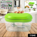 Manual Hand Push Garlic Cutter  Vegetable Chopper (1 Pc) - Shop Gharse