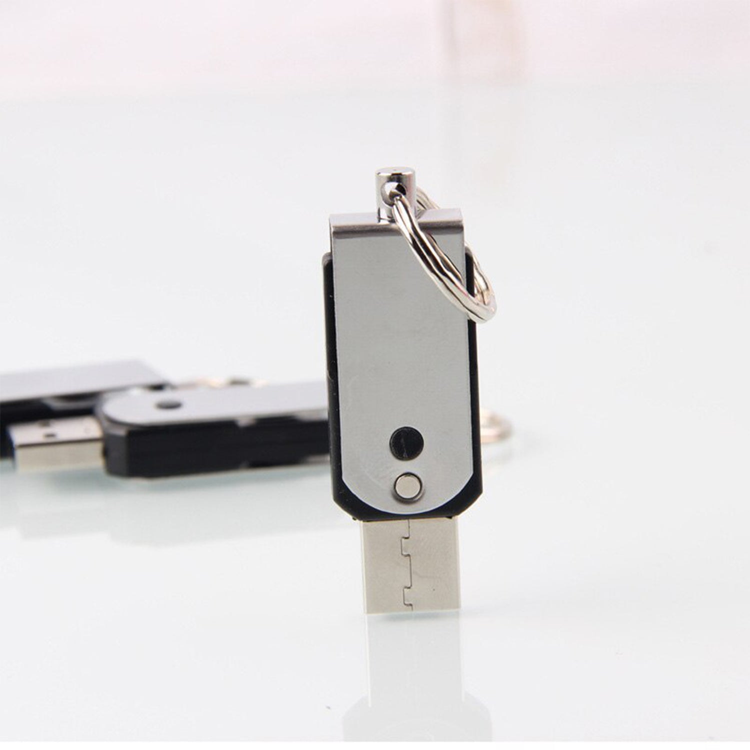 7637 Usb Mini Portable Lighters With Thin Metal Creative - Shop Gharse