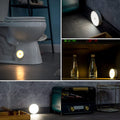 Round Shape 8 Led Motion Sensor Induction Led Light - Shop Gharse