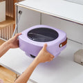 7272 Mini Washing Machine Foldable Mini Washer With Drain Basket Portable Washing Machine Foldable For Laundry Travel Camping Rv Baby Clothes - Shop Gharse