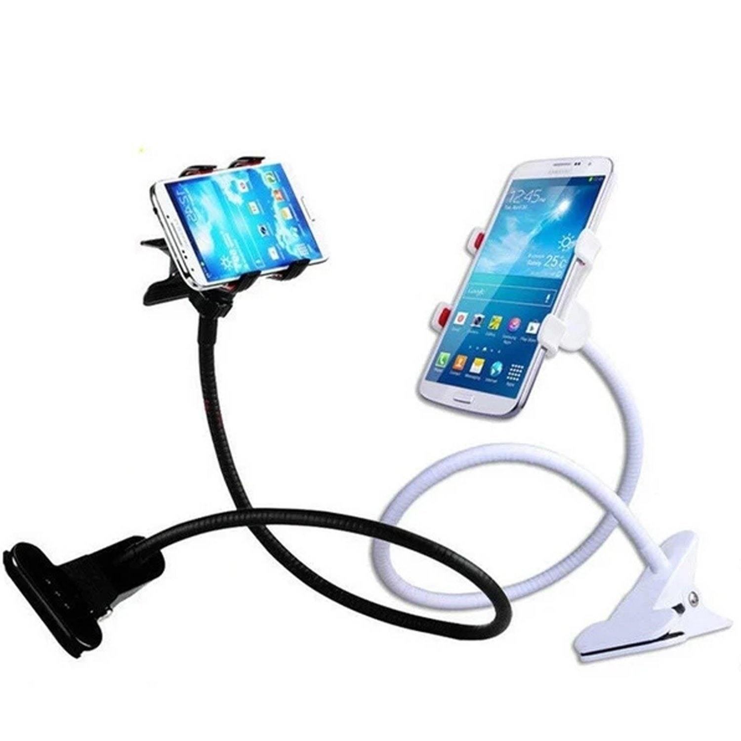 0281a 360 Degree Flexible Portable Foldable Metal-lazy Stand Bracket - Shop Gharse