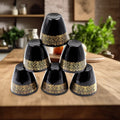 2 Bowl  6 Glass Snake Set ( 8 Pc Set ) - Shop Gharse