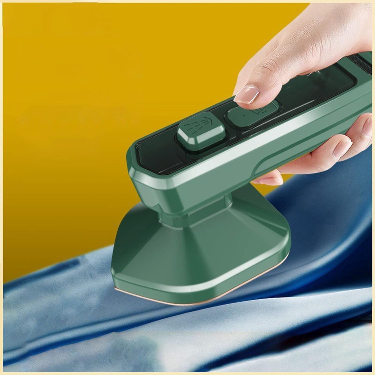 0312 Mini Steam Iron Handheld Garment Steamer For Clothes - Portable Travel Household Ironing Machine Fast Heat Up Powerful Steam Compact Design For Travel And Home Quilting Sewing Iron Useful Gifts For Family Members Friends Birthday (1 Pc) - Shop Gharse