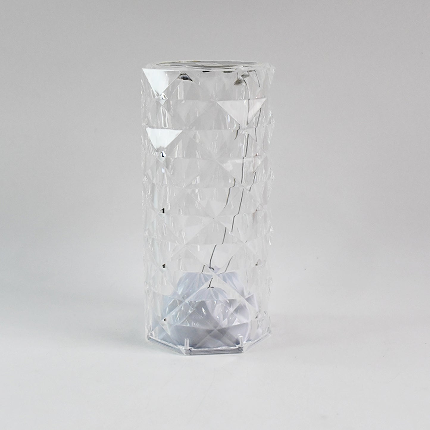 Premium Diamond Cut Crystal Table Lamp (1 Pc  Without Remote  Cable) - Shop Gharse