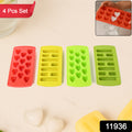 Plastic Ice Cube Tray Set (4 Pc) - Shop Gharse