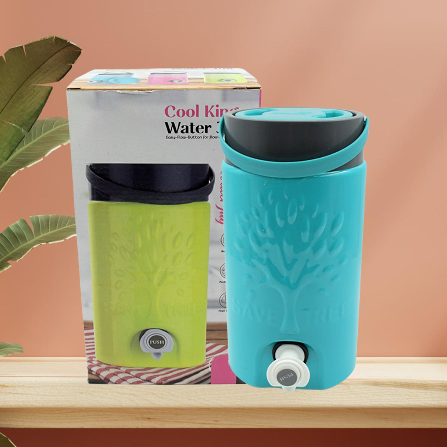 Insulated Plastic Water Rover Jug With A Sturdy Handle Water Jug Camper With Tap Plastic Insulated Water Water Storage Cool Water Storage For Home  Travelling (3000 Ml) - Shop Gharse