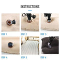 Portable Car Backseat Inflatable Air Mattress Bed (1 Pc) - Shop Gharse