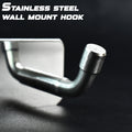 Stainless Steel Wall Mounted Coat 3 Hook Rack (14x3  1 Pc) - Shop Gharse