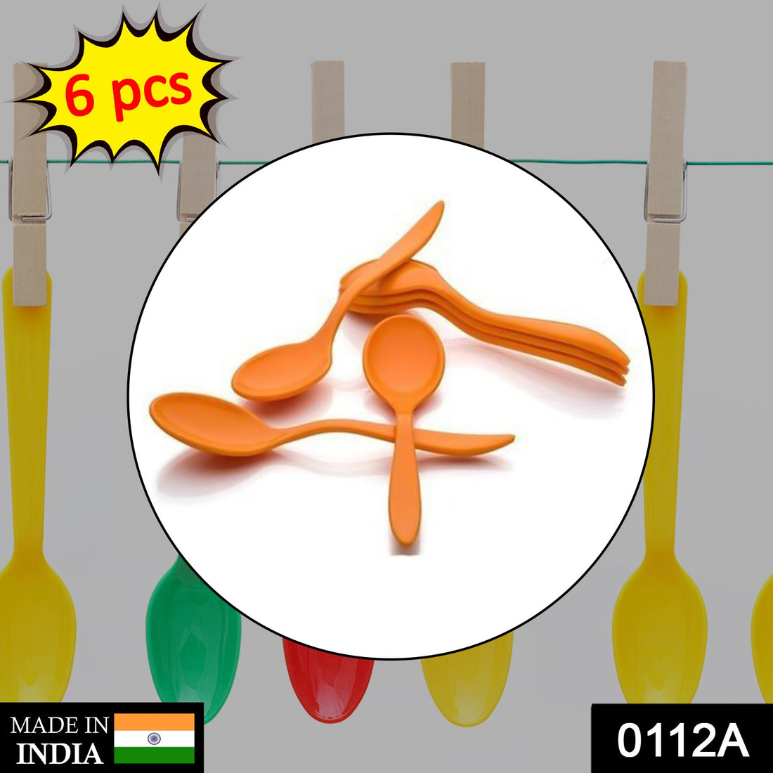 0112a Fancy Spoon Used While Eating And Serving Food Stuffs Etc. - Shop Gharse