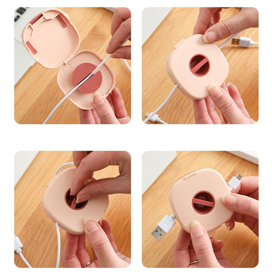 6418 Portable Travel Organiser Case For Data Cables Charger Pen Drives Memory Card - Shop Gharse