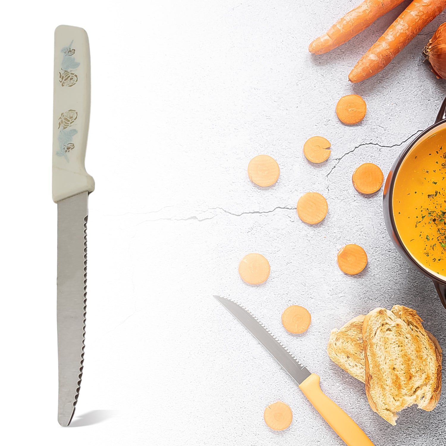 Stainless Steel Egg Slicer  Knife (2 Pc Set) - Shop Gharse