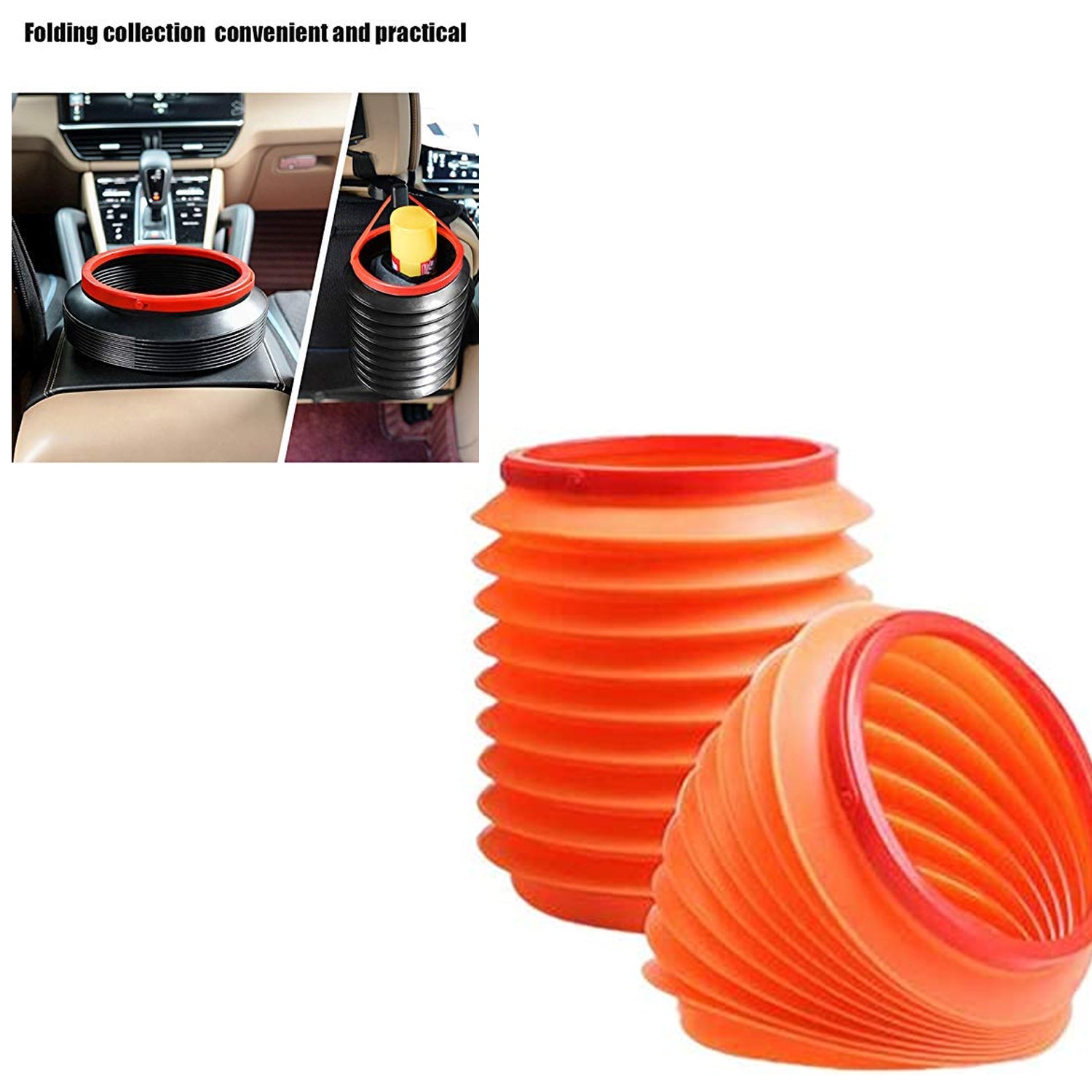 0245 Foldable Storage Bucket  Water Container  Dustbin Multiuse Bucket For Home  Car  Kitchen Use Bucket - Shop Gharse