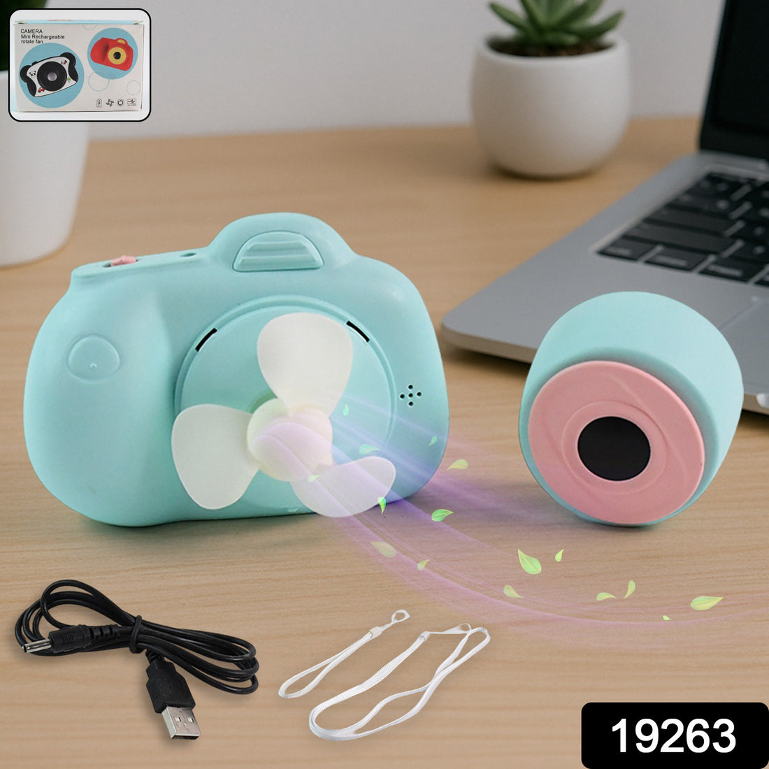 Portable Mini Camera-shaped Handheld Fan - Shop Gharse