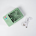 7608 Mini Desktop Fan Rechargeable Table Fan Handheld Fan Usb Fan Desk Fan Cooling Fan For Home  Office  Car  Multi Use Fan (Battery Not Include) - Shop Gharse