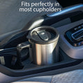 Stainless Steel Vacuum Glass Insulated Glass Coffee Cups (With Lid  Handle  1 Pc) - Shop Gharse