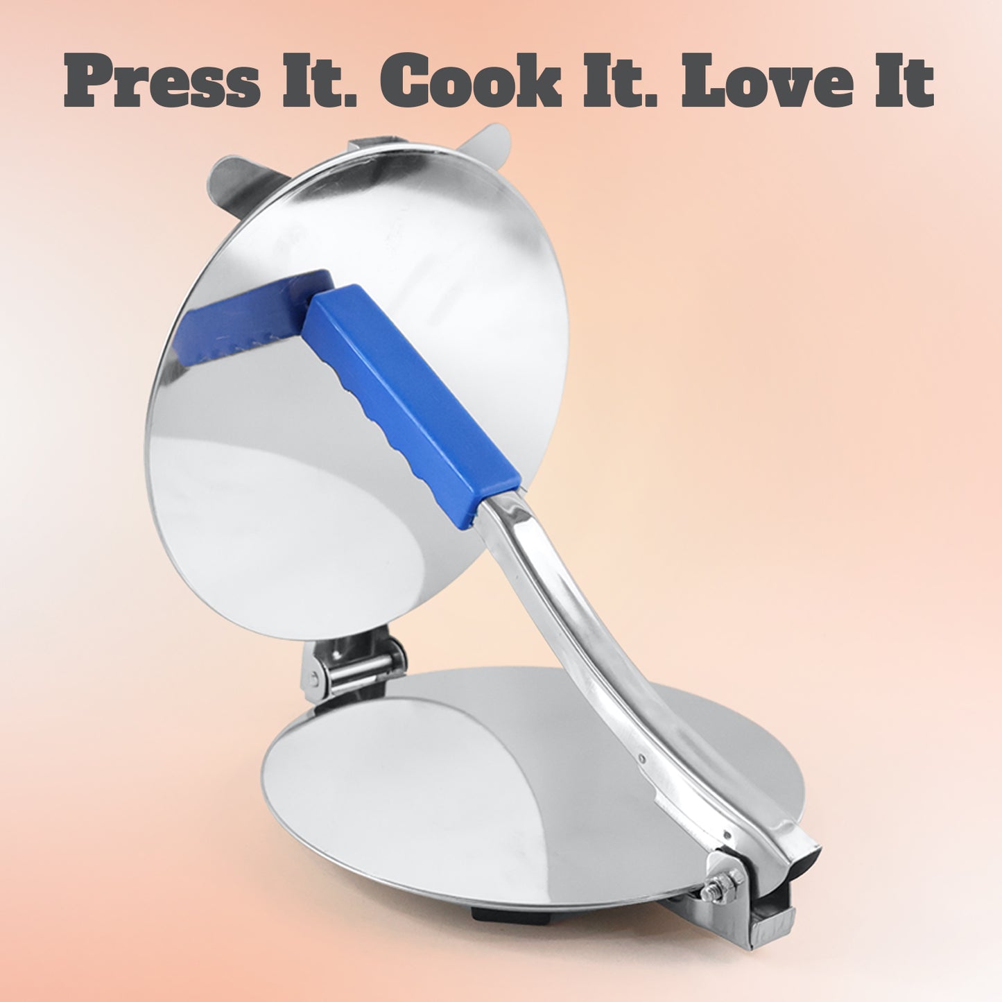 7149a Puri Press Maker - Stainless Steel Puri Maker Press Machine - Roti Chapati Presser For Home - Papad-khakhra- Puri Maker Press Machine With Handle Manual Puri Maker (Medium) - Shop Gharse