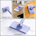 Automatic Cloth Changing Mini Mop With Push Pull Cloth Changing Handle (1 Pc) - Shop Gharse