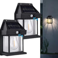 9428 Solar Wall Lights  Lamp Outdoor Wireless Dusk To Dawn Porch Lights Fixture Solar Wall Lantern With 3 Modes  Motion Sensor Waterproof Exterior Lighting With Clear Panel (1 Pc ) - Shop Gharse