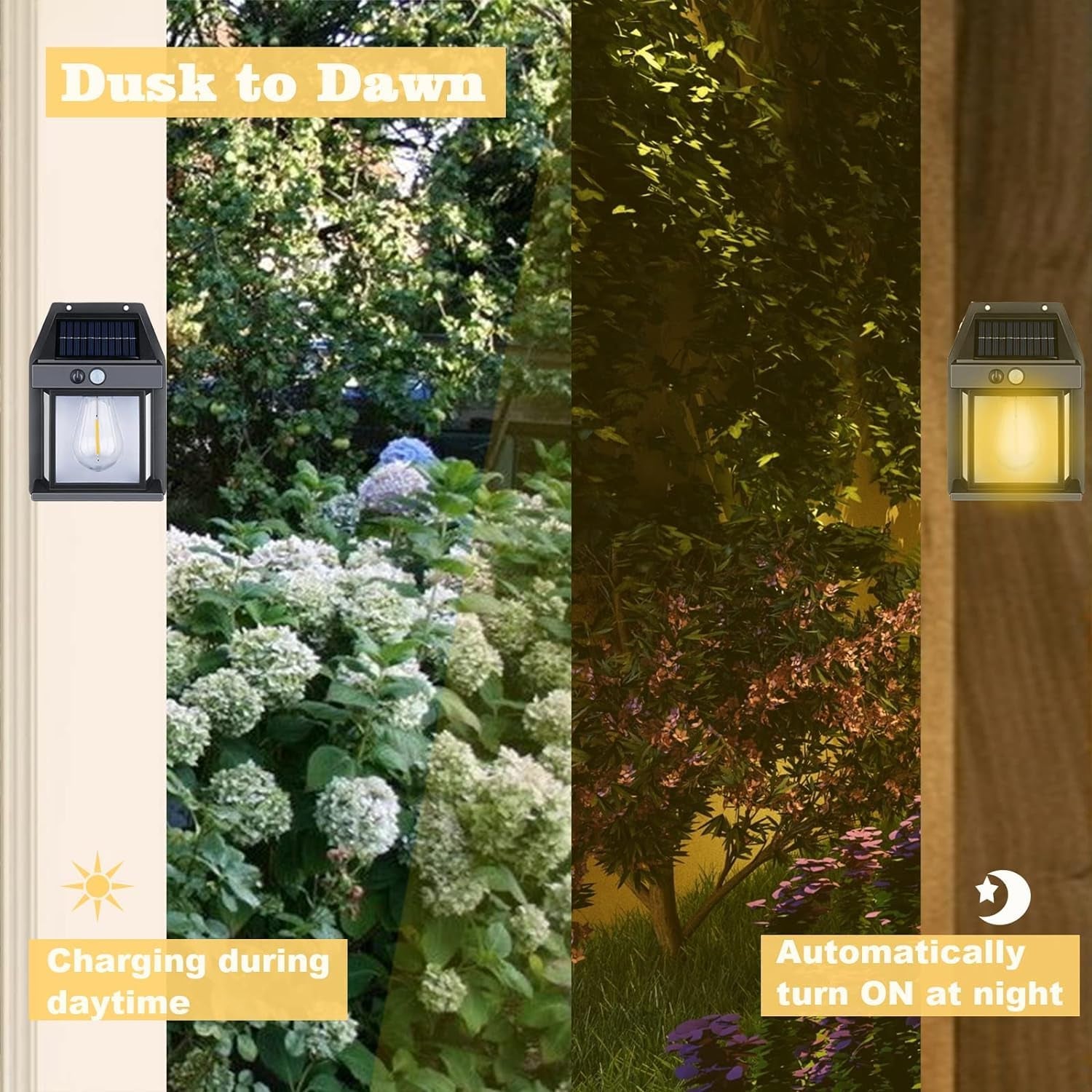 9428 Solar Wall Lights  Lamp Outdoor Wireless Dusk To Dawn Porch Lights Fixture Solar Wall Lantern With 3 Modes  Motion Sensor Waterproof Exterior Lighting With Clear Panel (1 Pc ) - Shop Gharse