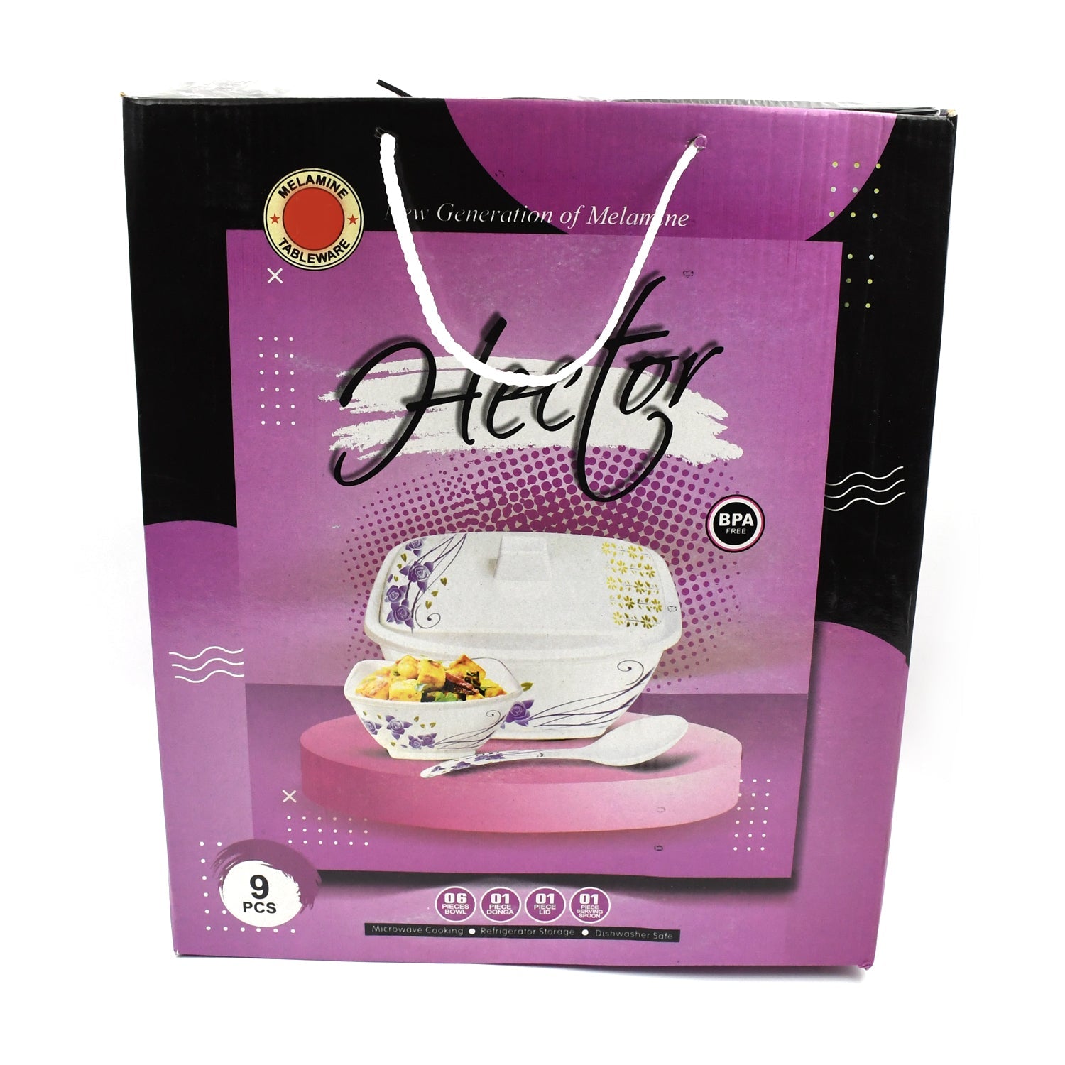 Hector High Quality Dinning Dinner  Pudding Set (9 Pcs Set) - Shop Gharse