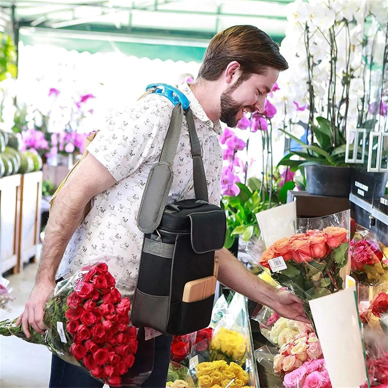 Click  Carry Grocery Bag Holder (1 Pc  Multi Color) - Shop Gharse