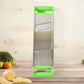 Apex Stainless Steel Vegetable Slicer (2-in-1) - Shop Gharse