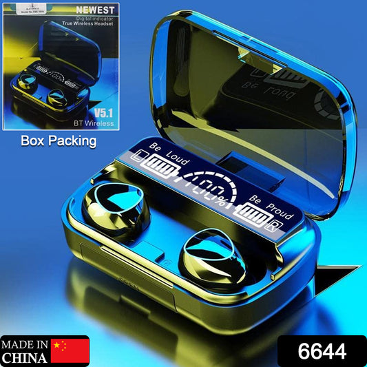 6644 Newest Wireless In Ear Earbuds Bluetooth 5.0 Headphones Mini Stereo Earbuds Sport Headset Bass Sound Built-in Micphone - Shop Gharse