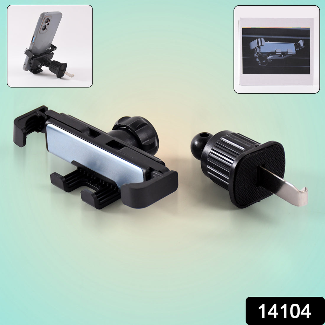 Universal 360 Rotatable Air Vent Car Mobile Holder (1 Set ) - Shop Gharse