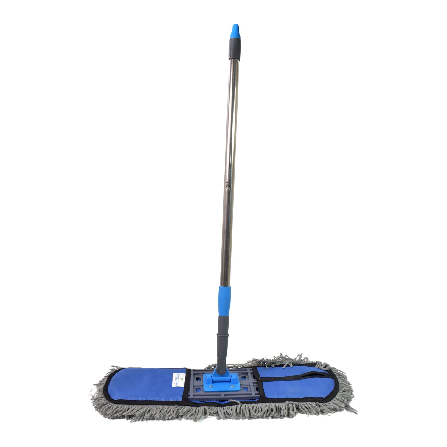 Wet And Dry Cotton Pad Floor Mop With Long Aluminium Handle (1 Pc  Large) - Shop Gharse
