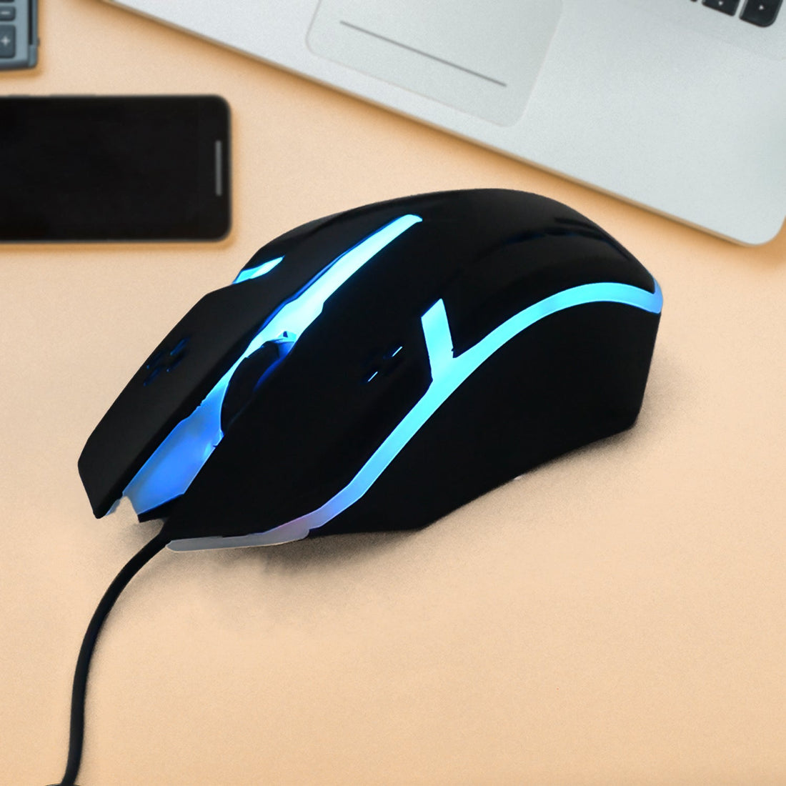 Computer  Laptop Usb Wired Optical Mouse (1 Pc) - Shop Gharse