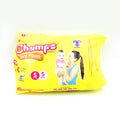 0968 Small  Champs Dry Pants Style Diaper- Small Best For Travel  Absorption Champs Baby Diapers Champs Soft And Dry Baby Diaper Pants (S5 Pcs ) - Shop Gharse
