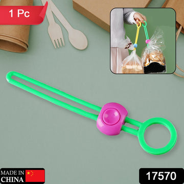 17570 Bag Clips Food Clips Multi-purpose Sealer Reusable Cable Ties Cord Organizer Bag Clips Food Clips For Home Kitchen Office (1 Pc) - Shop Gharse
