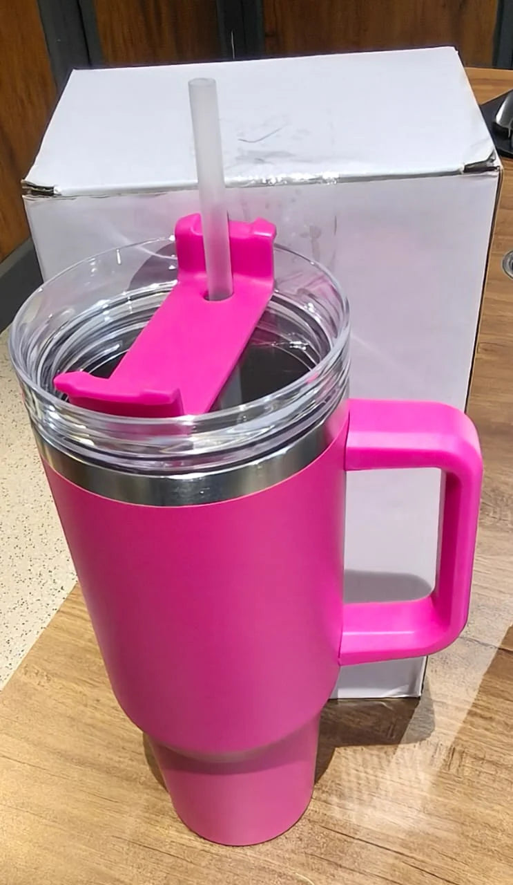Pink Extra Large Insulated Travel Mug (1200ml - 1 Pc)