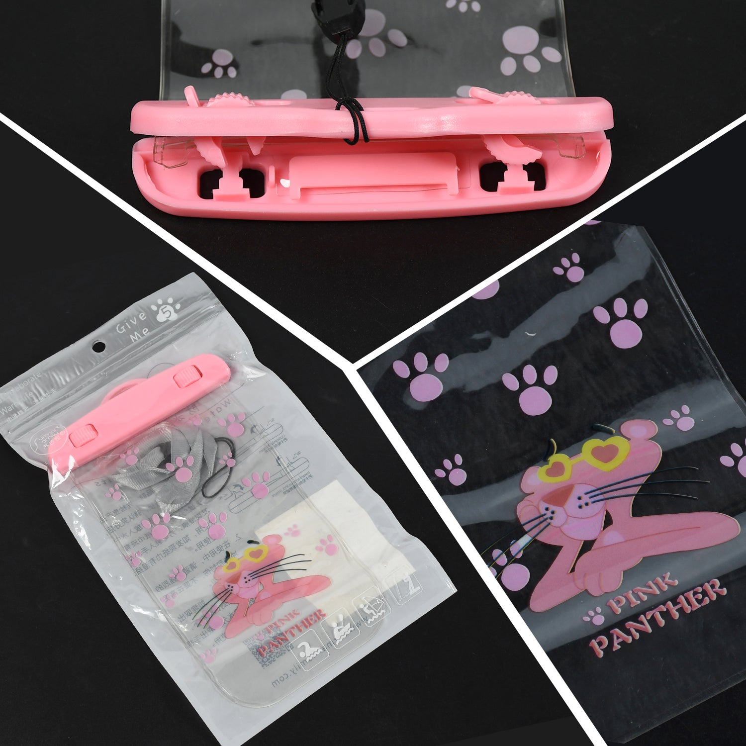 6388 Waterproof Pouch Zip Lock Mobile Cover Under Water Mobile Case For All Type Mobile Phones - Shop Gharse