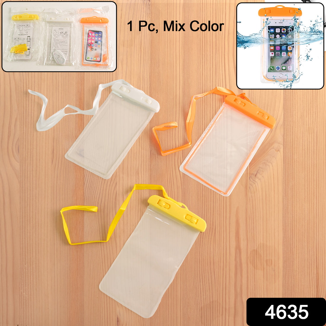 4635 Technology Waterproof Sealed Transparent Plastic Bag - Shop Gharse