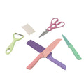 Professional Colorful Kitchen Knives Set (6 Pcs Set) - Shop Gharse