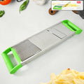 Apex Stainless Steel Vegetable Slicer (2-in-1) - Shop Gharse