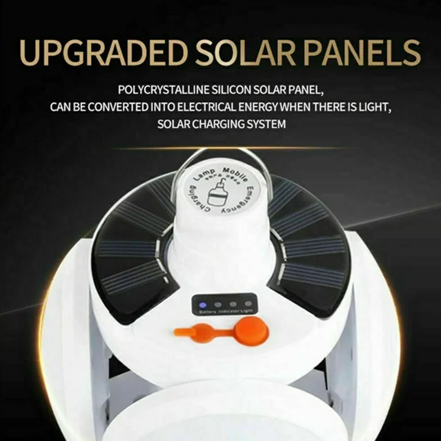 12590 Solar Multi-functional Emergency Led Light Bulb With Usb Charging Led Camping Lamp Camping Lamp Usb Rechargeable 5 Brightness Light Modes Foldable Camping Light Sos Ip65 Waterproof Camping Light Blackout Emergency Equipment Camping Gadgets - Shop Gharse