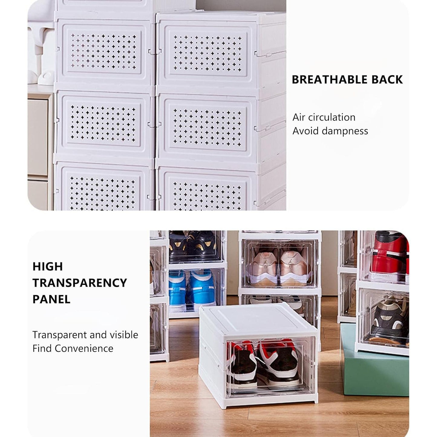 Stackable Multifunctional Storage For Clothes Foldable Drawer Shelf Basket Utility Cart Rack Storage Organizer Cart For Kitchen Pantry Closet Bedroom Bathroom Laundry (4 Layer 1 Pc) - Shop Gharse