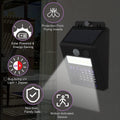 Bug Zapper Outdoor 2 In 1 Solar Mosquito Zapper Lamps (1 Pc) - Shop Gharse