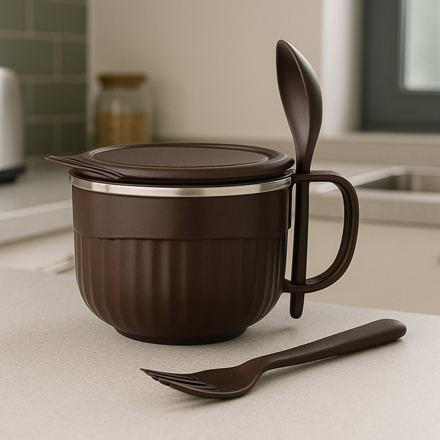 Home Chef Tangy Twist Insulated Lunch Bowl (Approx 650ml  1 Pc) - Shop Gharse