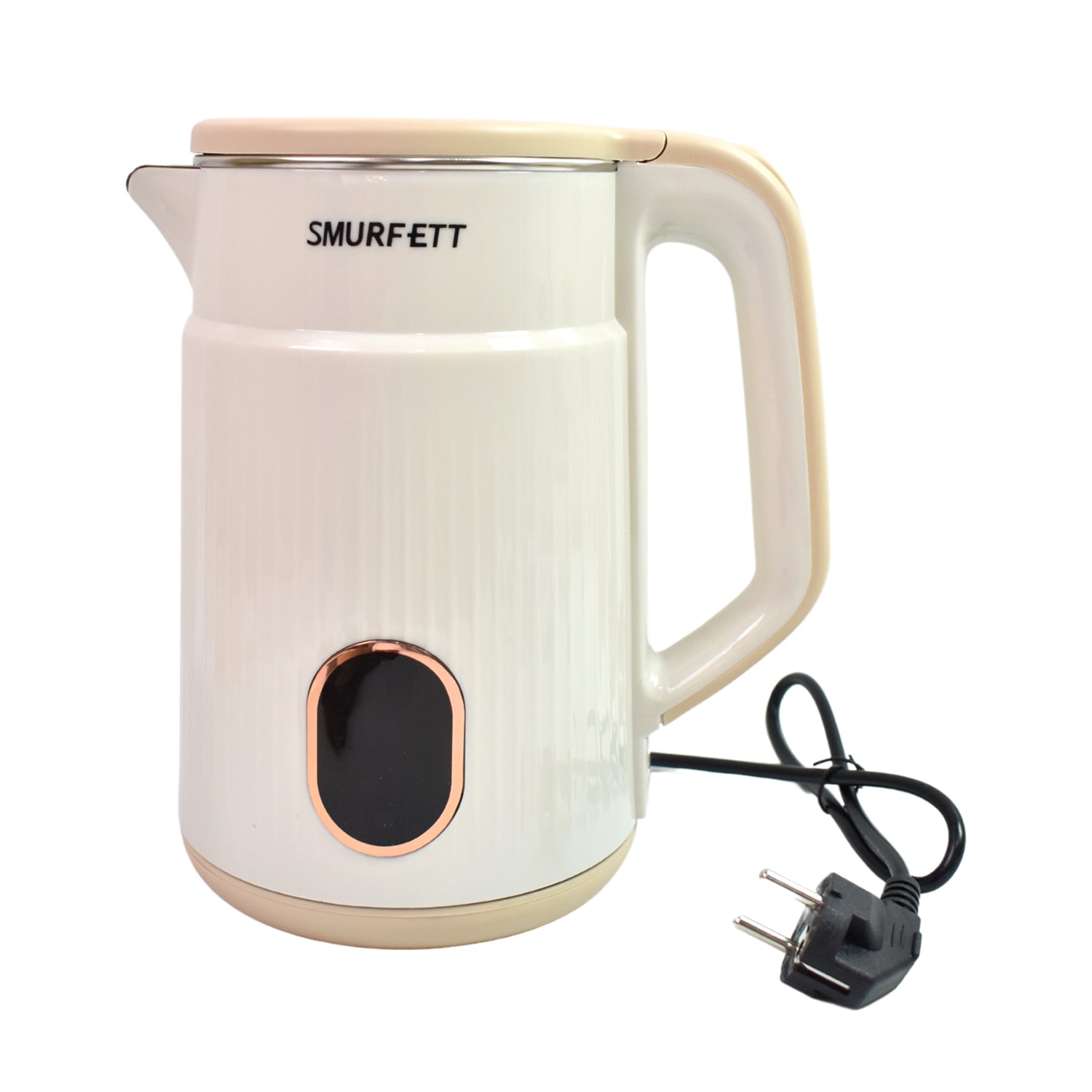 Double Wall Stainless Steel Electric Cordless Tea Kettle (1500w  2.3 Ltr.) - Shop Gharse