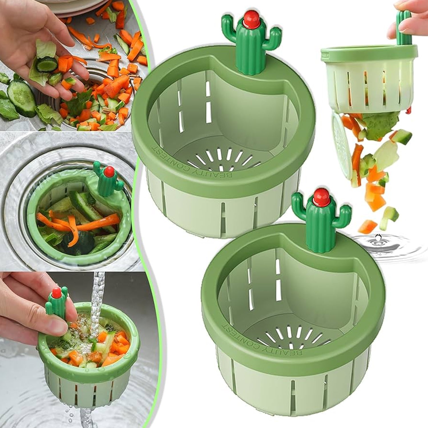 Plastic Kitchen Sink Drain Strainer (1 Pc) - Shop Gharse