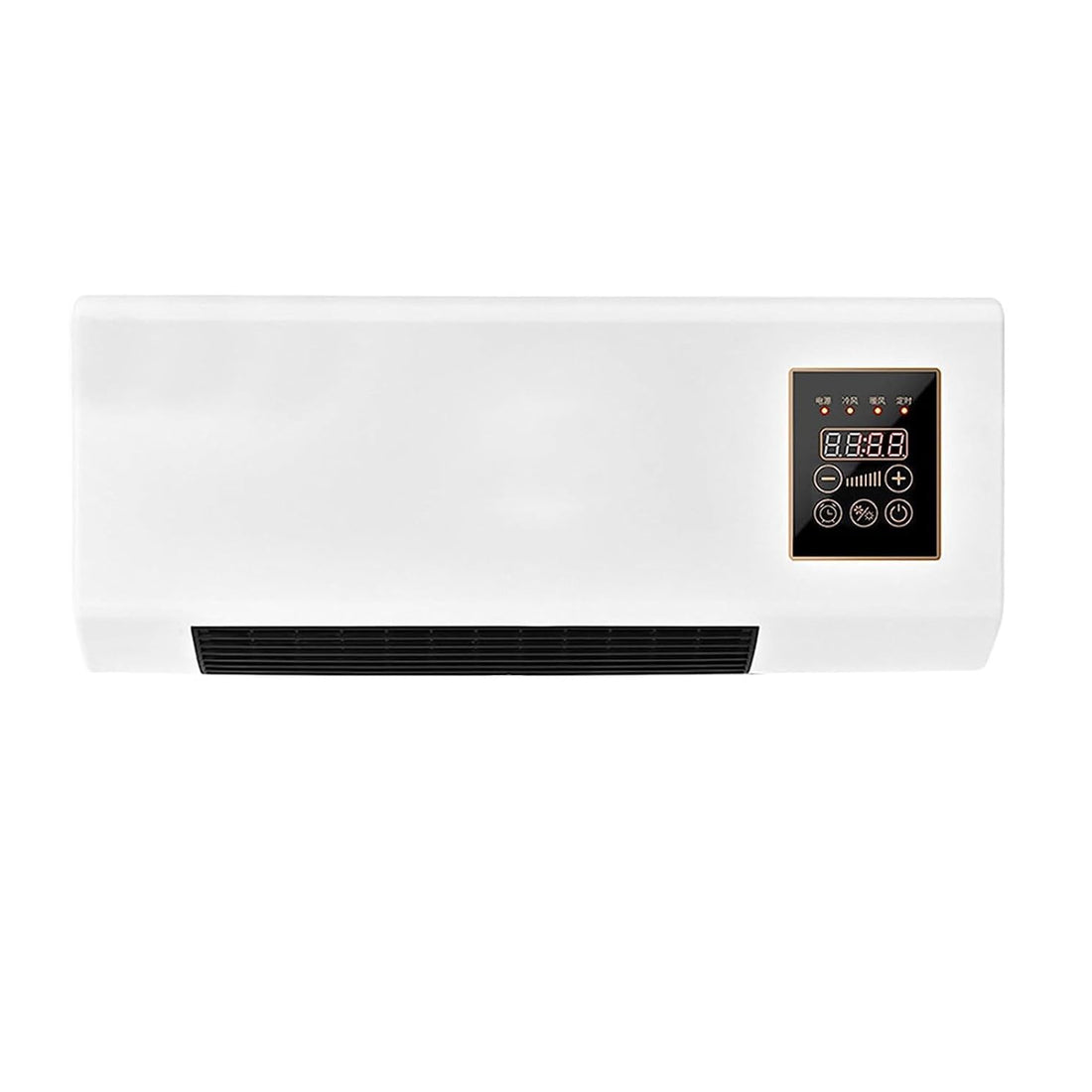 Wall Mounted Air Conditioner Fan Cooling And Heating Dual Purpose Small Air Conditioning Fan With Remote Control - Shop Gharse