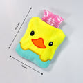 6524 Yellow Duck Design Small Hot Water Bag With Cover For Pain Relief Neck Shoulder Pain And Hand Feet Warmer Menstrual Cramps. - Shop Gharse