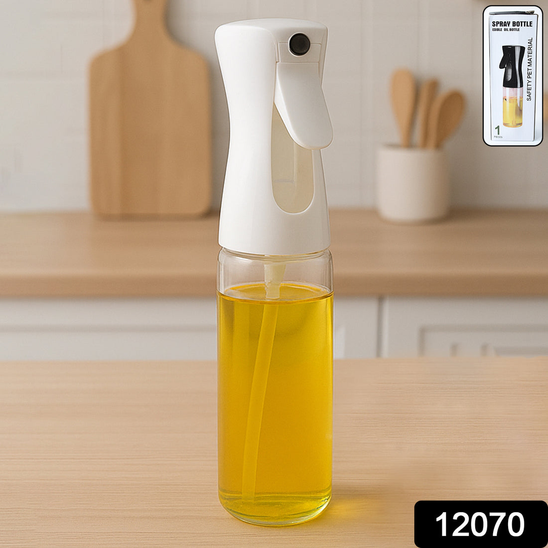Plastic Oil Spray Bottle - Versatile Kitchen Gadgets (250 Ml Approx  With White Box) - Shop Gharse